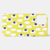 Handgetrokken penseellijn naadloos patroon. Case-Mate iPhone case (Achterkant (horizontaal))