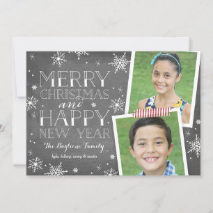 Handgetrokken Snowflakes Collectie Feestdagenkaart