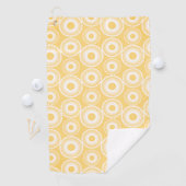 Handgetrokken wilde bloemen golfhanddoek (Insitu)