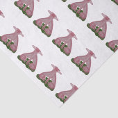 Handgeverfd Staffordshire Dogs-weefselpapier Tissuepapier (Detail)