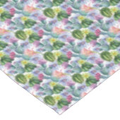 Handgeverfde Waterverf Cactus Patroon Tafelkleed (Gekanteld)