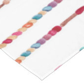 Handgeverfde Waterverf drocatcher Beads Veer Tafelkleed (Gekanteld)
