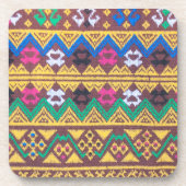 Handgeweven Thai Silk Patroon Drankjes Onderzetter (Voorkant)