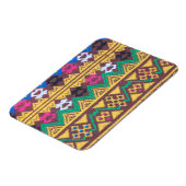 Handgeweven Thai Silk Patroon Magneet (Linkerzijde)