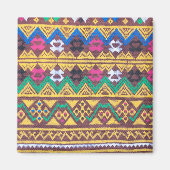 Handgeweven Thai Silk Patroon Magneet (Voorkant)