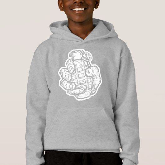 Handgrenade in stripstijl (Voorkant)