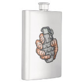 Handgrenade in stripstijl flacon (Rechts)