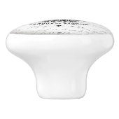 handgrepen voor de ontwerpdeur of -bak keramische knop (Zijkant)