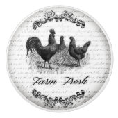 handgrepen voor de ontwerpdeur of -bak keramische knop (Voorkant)