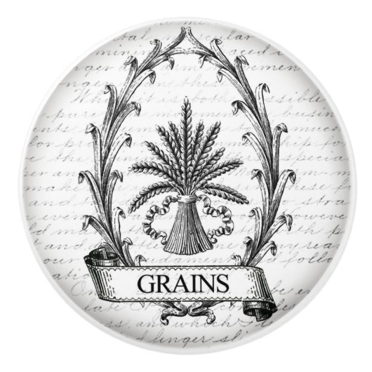  handgrepen voor de ontwerpdeur of -bak keramische knop (Voorkant)