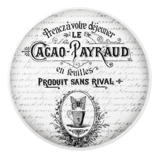  handgrepen voor de ontwerpdeur of -bak keramische knop (Voorkant)