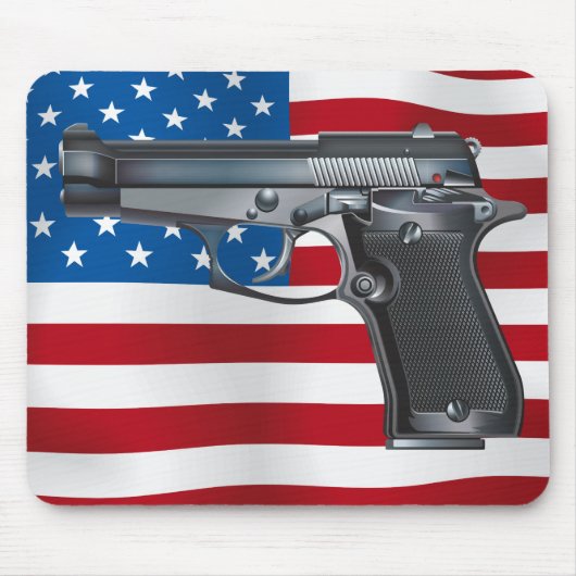 HandGun USA Muismat (Voorkant)