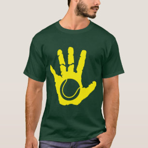 Handhand many Sport boven op over1 T-shirt