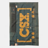 Handhanddoek CSX Logo Hand Theedoek (Verticaal)