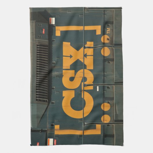 Handhanddoek CSX Logo Hand Theedoek (Verticaal)
