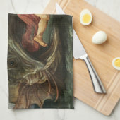 Handhanddoek "Jonah and the Whale" Theedoek (Quarter Fold)