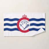 Handhanddoek met vlag van Cincinnati City, Verenig Handdoek (Handdoek)
