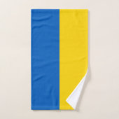 Handhanddoek met vlag van Oekraïne Handdoek (Handdoek)