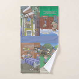 Handhanddoek van het HIccup - 4 afbeeldingen Handdoek