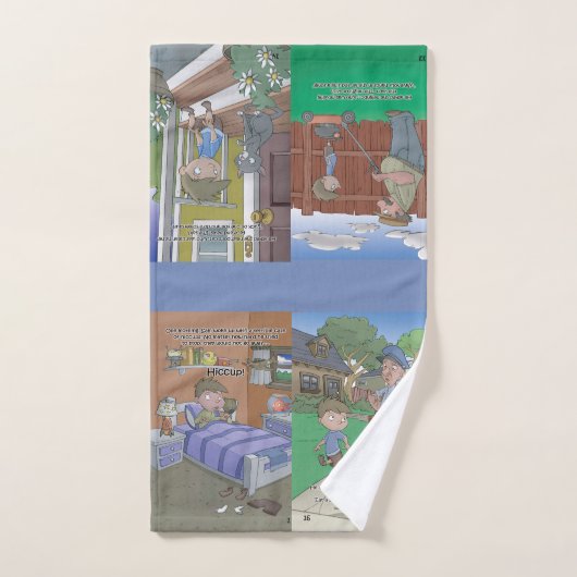 Handhanddoek van het HIccup - 4 afbeeldingen Handdoek (Handdoek)