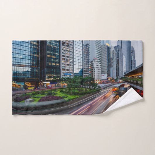 Handhanddoek van Hong Kong Traffic Handdoek (Handdoek)