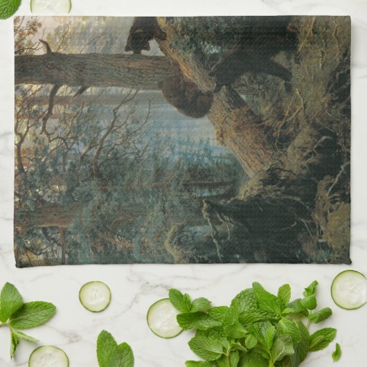 Handhanddoek van Shiskin Theedoek (Gevouwen)