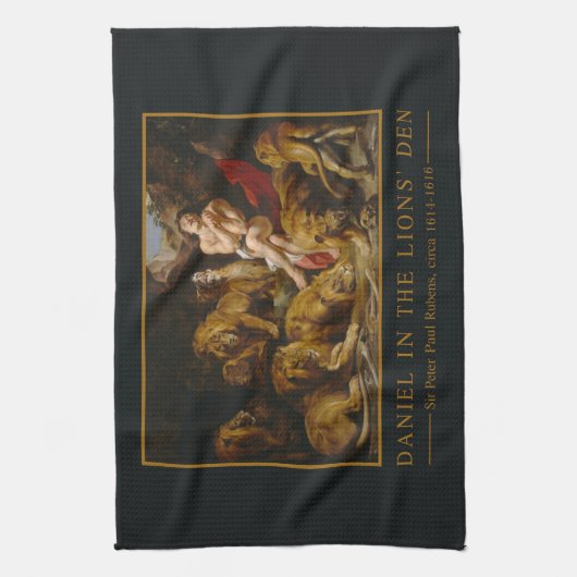 Handhanddoek voor leeuwen theedoek (Verticaal)