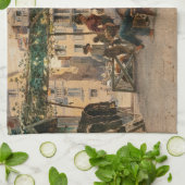 Handhanddoeken van Venetië van Roussoff Theedoek (Gevouwen)