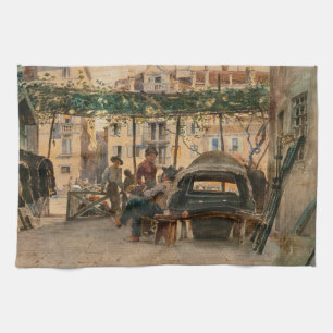 Handhanddoeken van Venetië van Roussoff Theedoek