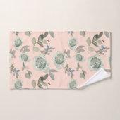 Handhanddoeken voor Waterverf Roos Handdoek (Handdoek)