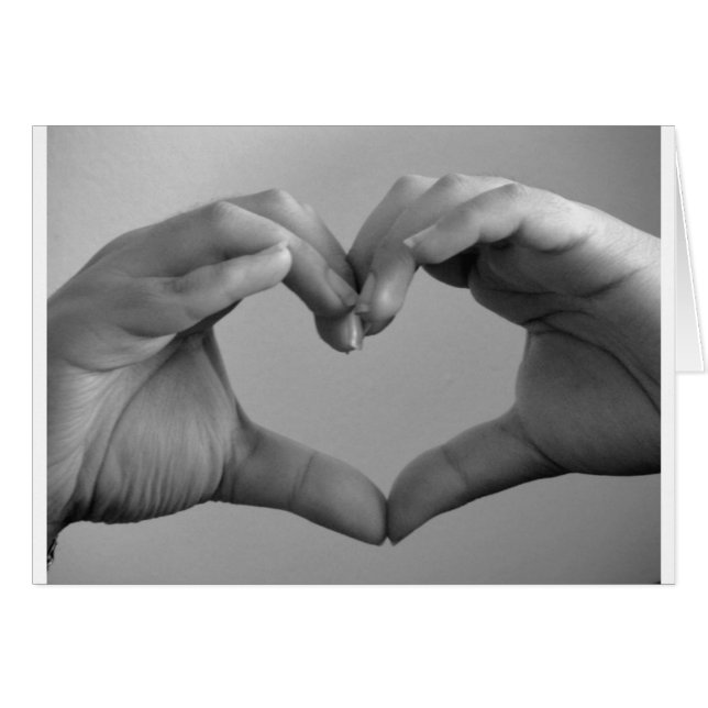 Handhart (Voorkant Horizontaal)