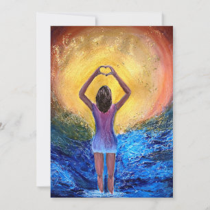 Handhart Bedankkaart