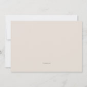 HandhartGestuurde kaart Notitiekaartje (Achterkant)