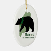 Handhavers voor Fair Beer Hunting Holiday Ornament (Rechts)