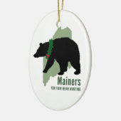 Handhavers voor Fair Beer Hunting Holiday Ornament (Links)