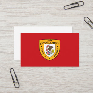 Handhaving Illinois State Police Department Visitekaartje