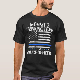 Handhaving Politieagent Mam Cop T-shirt