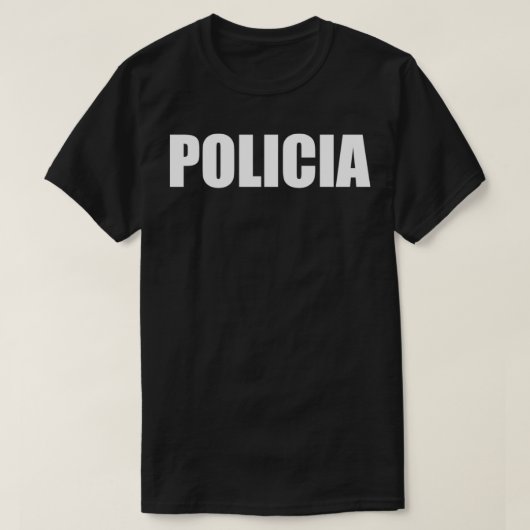 HANDHAVING POLITIEWETGEVING T-SHIRT (Design voorkant)