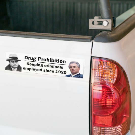 Handhaving van criminelen bumpersticker (Op Truck)