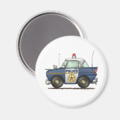 Handhaving van de wet op de politieauto magneet (Voorkant / Achterkant)