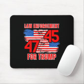 Handhaving voor Trump 45 47 Muismat (Met muis)