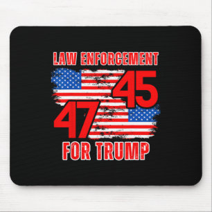 Handhaving voor Trump 45 47 Muismat