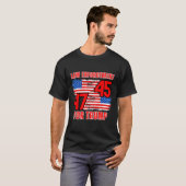 Handhaving voor Trump 45 47 T-shirt (Voorkant volledig)