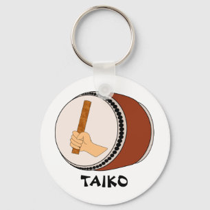 HandHolding Stick Taiko Drum Japanse drumming Sleutelhanger