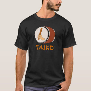 HandHolding Stick Taiko Drum Japanse drumming T-shirt