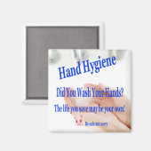 Handhygiëne Magneet (Voorkant / Achterkant)