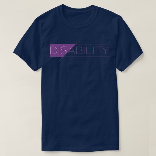 Handicap 2 t-shirt (Design voorkant)