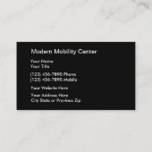 Handicap Equipment Visitekaartjes (Achterkant)