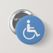 Handicap Logo Button (Voorkant /achterkant)