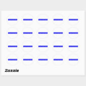 HANDICAP PARKEREN ZINNEN 2 RONDE STICKER (Vel)